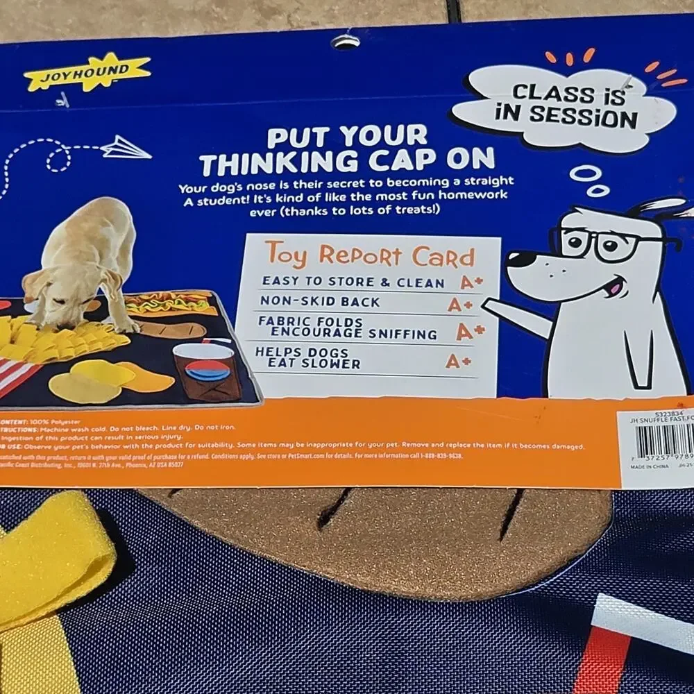 JoyHound CLASSROOM Foraging Puzzle Mat Dog Treat Fun Mat
